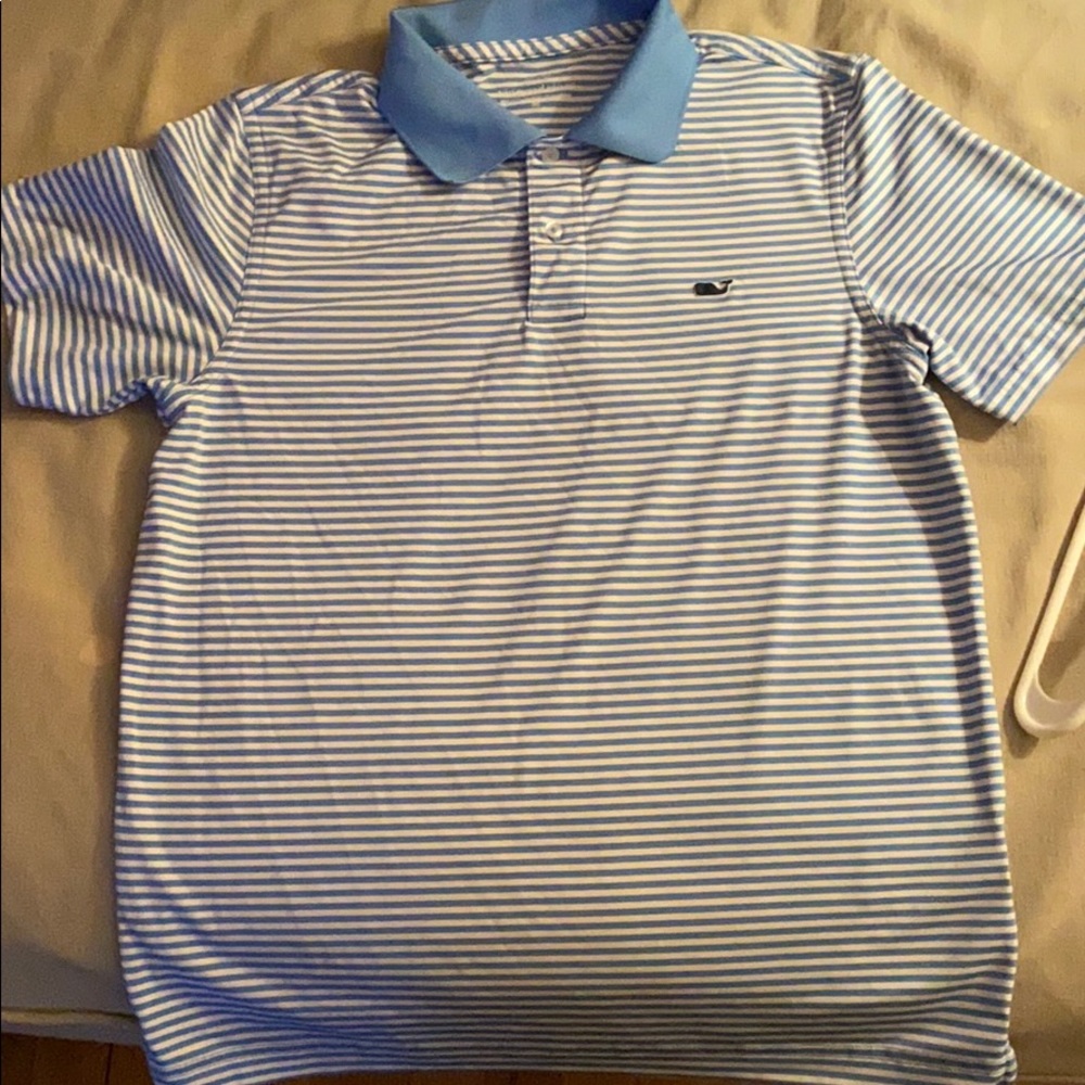 Vineyard Vines Boys M(12-14) Golf Shirt